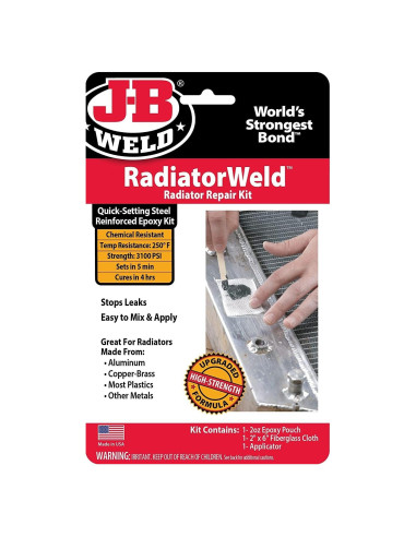 Kit de Reparación de Radiador J-B Weld 2120 - 0.05 kg