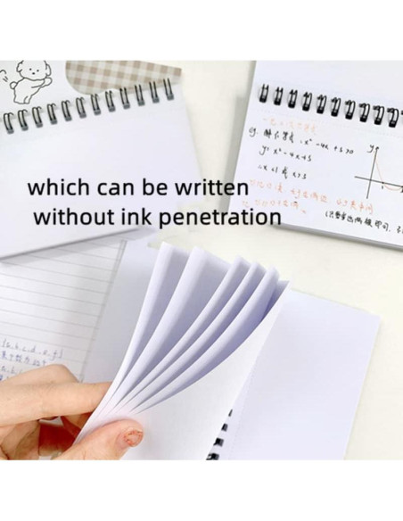 Bloc de Notas Rayadas Rikyo 300 Hojas 10x15 cm Blanco