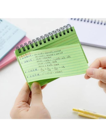 Bloc de Notas Rayadas Rikyo 300 Hojas 10x15 cm Blanco