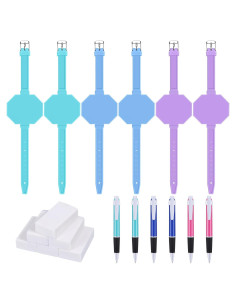 Banda de Reloj de Memo Geyee de Silicona Reutilizable 6 Pzas