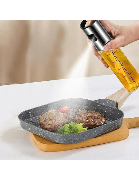 Rociador de Aceite de Oliva 100ml Genérico - Botella de Vidrio