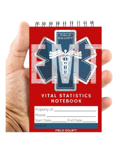 Bloc de Notas EMT Field Equipt - Paquete de 6 para Primeros Respondedores