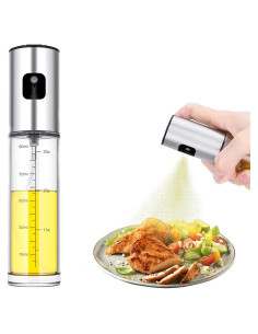 Rociador de Aceite de Oliva Cakeyeye 100ml Vidrio Inoxidable