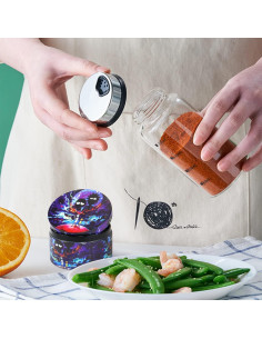 Molino de Pimienta Manual epzoee 8 cm Metal Mezcla 2