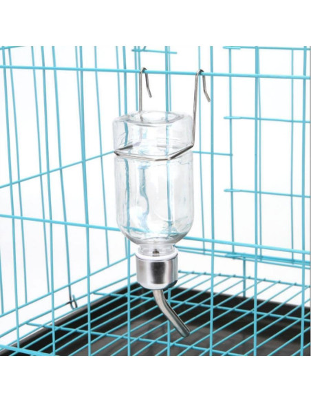 2 Botellas de Agua Sin Goteo para Mascotas WHZAZGW 7.6x5.1cm