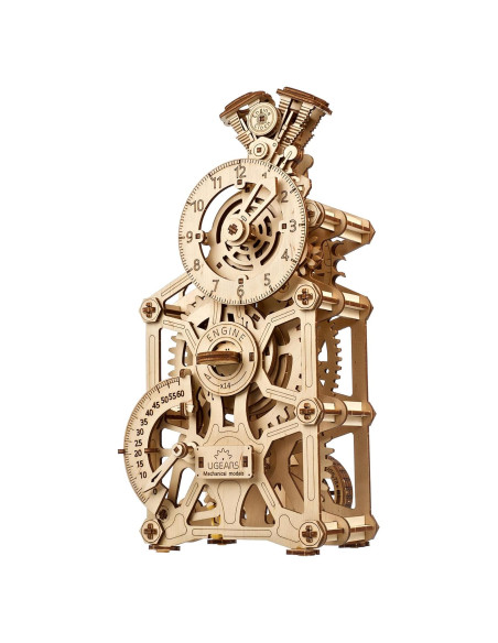 Reloj de Motor UGEARS 3D Puzzle Mecánico de Madera
