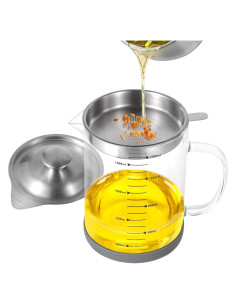 Contenedor de Grasa Homaisson 1499 ml Vidrio Borosilicato