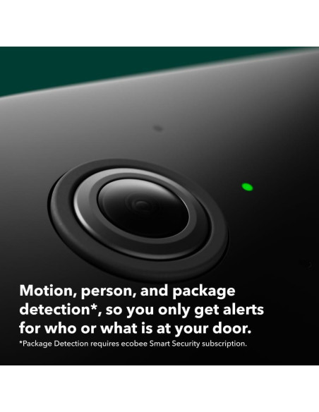 Paquete de Seguridad Ecobee: Cámara Timbre + Sensor Puertas