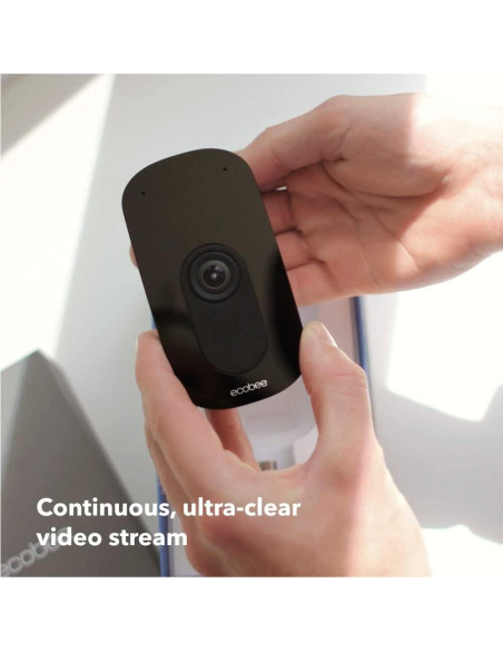 Paquete de Seguridad Ecobee: Cámara Timbre + Sensor Puertas