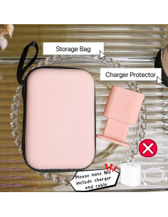 Juego de bolsa organizadora y protector de cargador SDTAHEAD 2