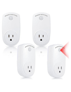 Enchufes con Sensor de Movimiento Macarrie 4 Piezas 120 Grados