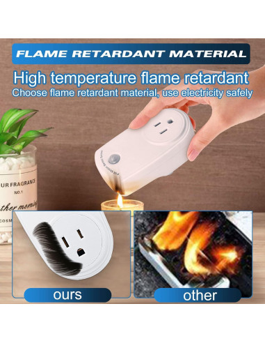 Enchufes con Sensor de Movimiento Macarrie 4 Piezas 120 Grados