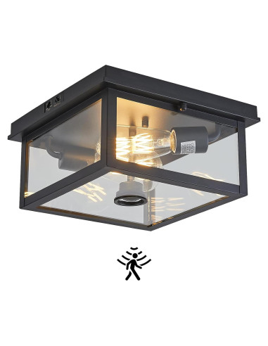 Luz de Techo Exterior Tarentlight con Sensor de Movimiento 2 Luces