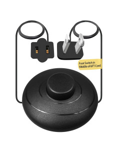 Interruptor de Pie Coolneon 1.8m On/Off para Lámparas