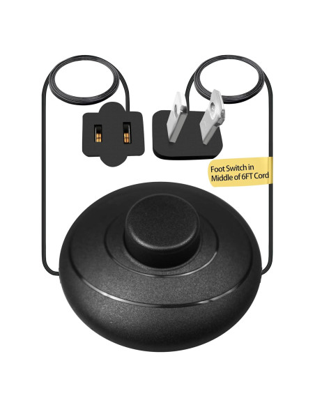 Interruptor de Pie Coolneon 1.8m On/Off para Lámparas