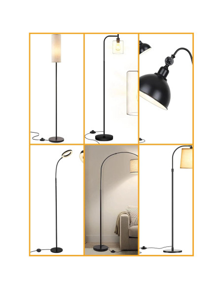 Interruptor de Pie Coolneon 1.8m On/Off para Lámparas