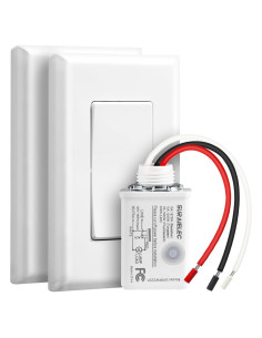 Kit Interruptor Inalámbrico Suraielec 15A 3 Vías Control Remoto