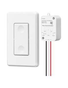 Interruptor de Luz Inalámbrico DEWENWILS 15A 100FT Kit