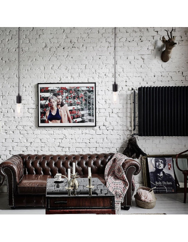 Luz Colgante Enchufable Gruenlich 15 Pies Negro 1-Pack