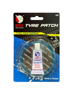 Kit de Parcheo Universal PAX 3 Pcs 80mm para Neumáticos