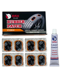 Kit de Reparación de Neumáticos PAX 48 Pcs 24x35mm con Adhesivo
