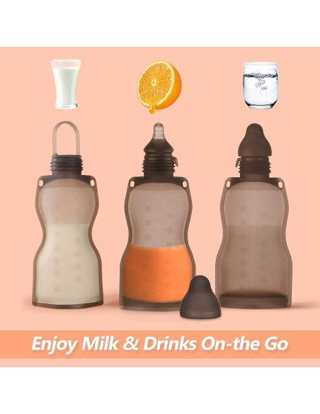 Haakaa Tetina de Silicona para Bolsa de Almacenamiento 1pk