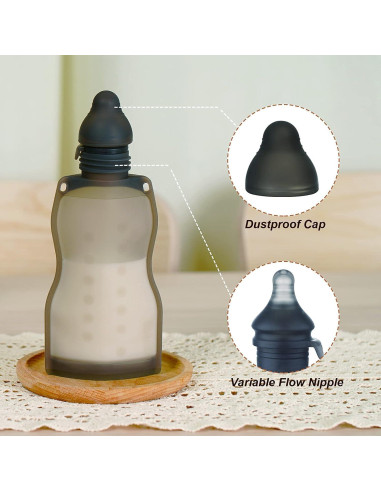 Haakaa Tetina de Silicona para Bolsa de Almacenamiento 1pk