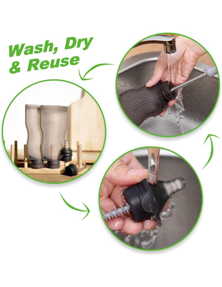 Haakaa Tetina de Silicona para Bolsa de Almacenamiento 1pk