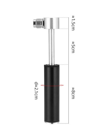 Bomba de Bicicleta Mini Portátil Kardne 120 PSI Aluminio