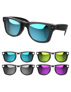 Juego de Clips Cambiadores de Color Hibloks para Ray-Ban Meta Wayfarer M