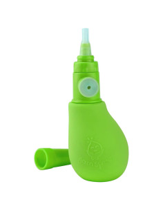Aspirador Nasal Bulbo Green Sprouts de Silicona y Planta