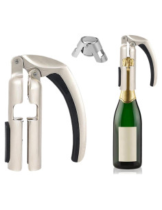 Abrebotellas de Champagne Ragyzity Portátil Zinc Ergonómico