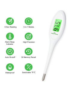 Termómetro Digital Oral Easy@Home EMT-A12 Lectura Rápida 8s 2