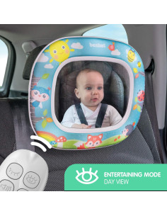 Espejo de Coche para Bebés BenBat - Seguridad y Entretenimiento 2