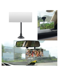 Espejo Retrovisor para Bebé Ampper Convexo con Ventosa 17x7.4cm