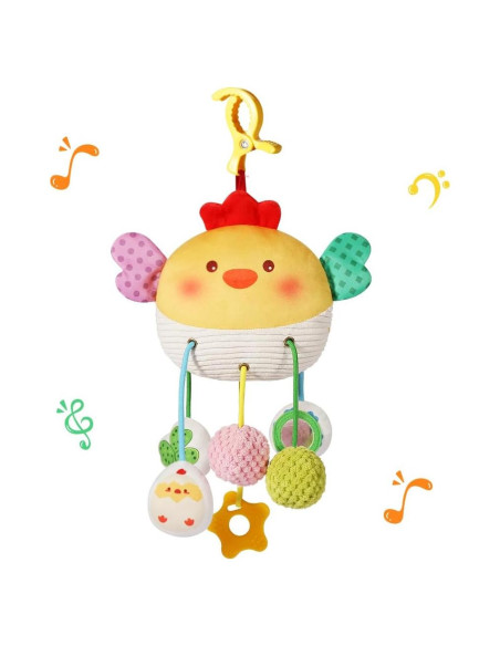Juguetes Colgantes para Sillas de Auto CORSTAE Pollo Lindo
