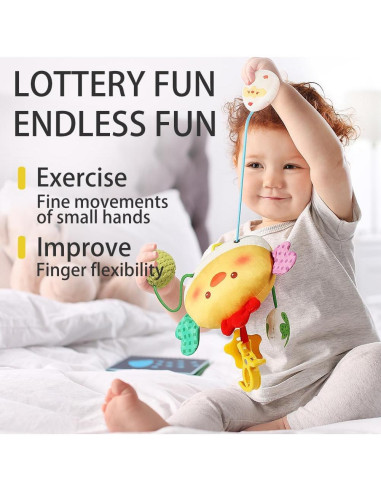 Juguetes Colgantes para Sillas de Auto CORSTAE Pollo Lindo