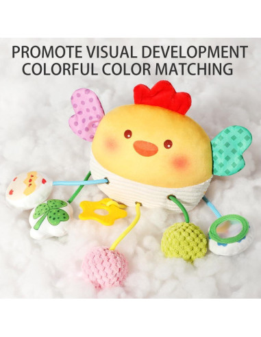 Juguetes Colgantes para Sillas de Auto CORSTAE Pollo Lindo