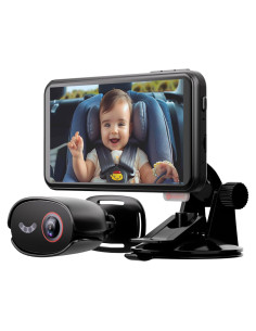 Cámara de Auto para Bebés AKEEYO BMC-X 1080P Pantalla 5.5"