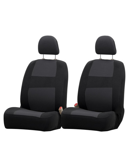 Fundas de Asiento de Coche DREAHOTEXTIL Universales 2 Pcs Gris
