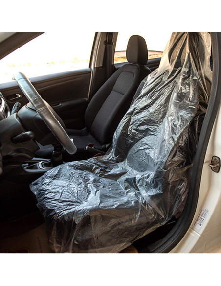100 Cubiertas de Asiento de Coche Desechables Awagas 140x80cm