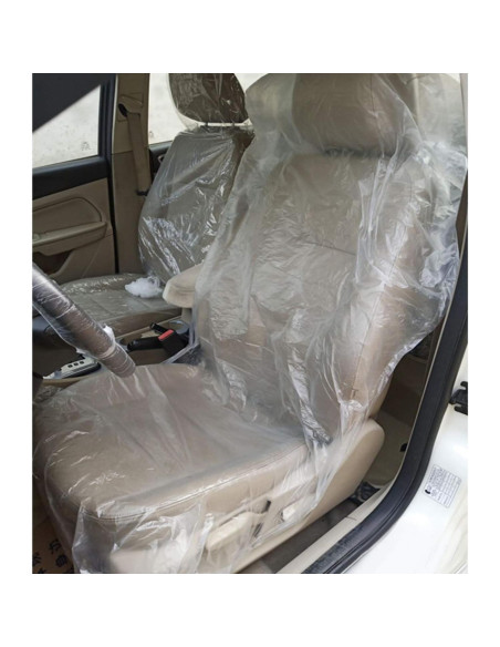 100 Cubiertas de Asiento de Coche Desechables Awagas 140x80cm