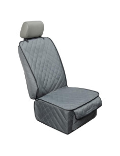 Funda de Asiento Delantero Impermeable HAPYFOST Gris