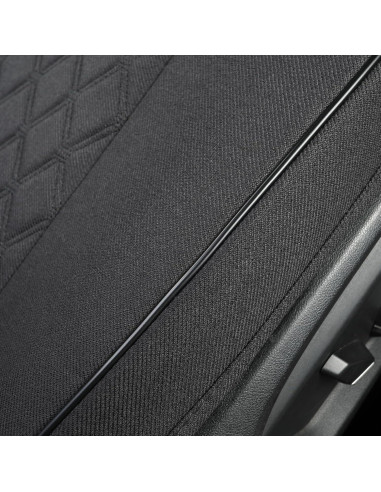 Protector de Asiento de Coche West Llama Negro Ajuste Universal