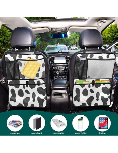 Organizador de respaldo de asiento de coche BOENLE x2 impermeable