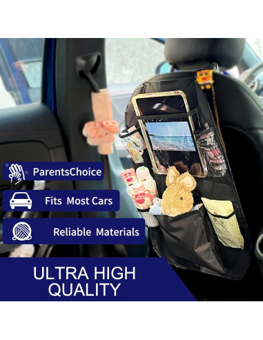Organizador de Asiento Trasero Zntezed con Soporte para Tableta