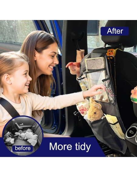 Organizador de Asiento Trasero Zntezed con Soporte para Tableta