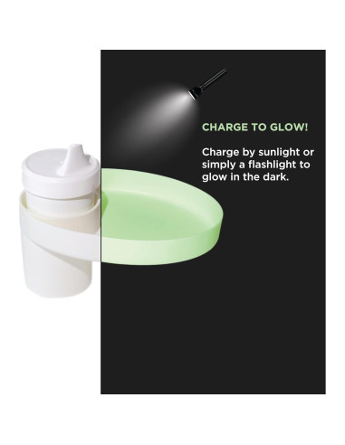 Bandeja de Viaje Universal Brillo en la Oscuridad - Hecho en EE. UU.