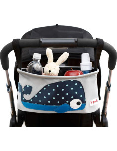 Organizador para Cochecito 3 Sprouts Ballena - Almacenamiento Universal 2