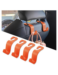 Gancho para Reposacabezas de Coche QZTYTY - Soporta 20.41 kg